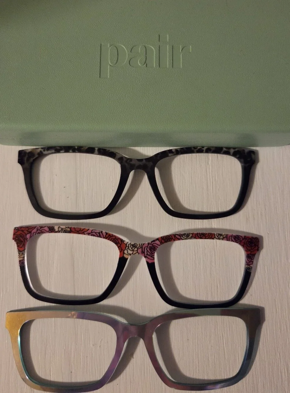 👓 Pair Eyewear LARKIN Topper Bundle Set of 3 + Case - Excellent Condition!